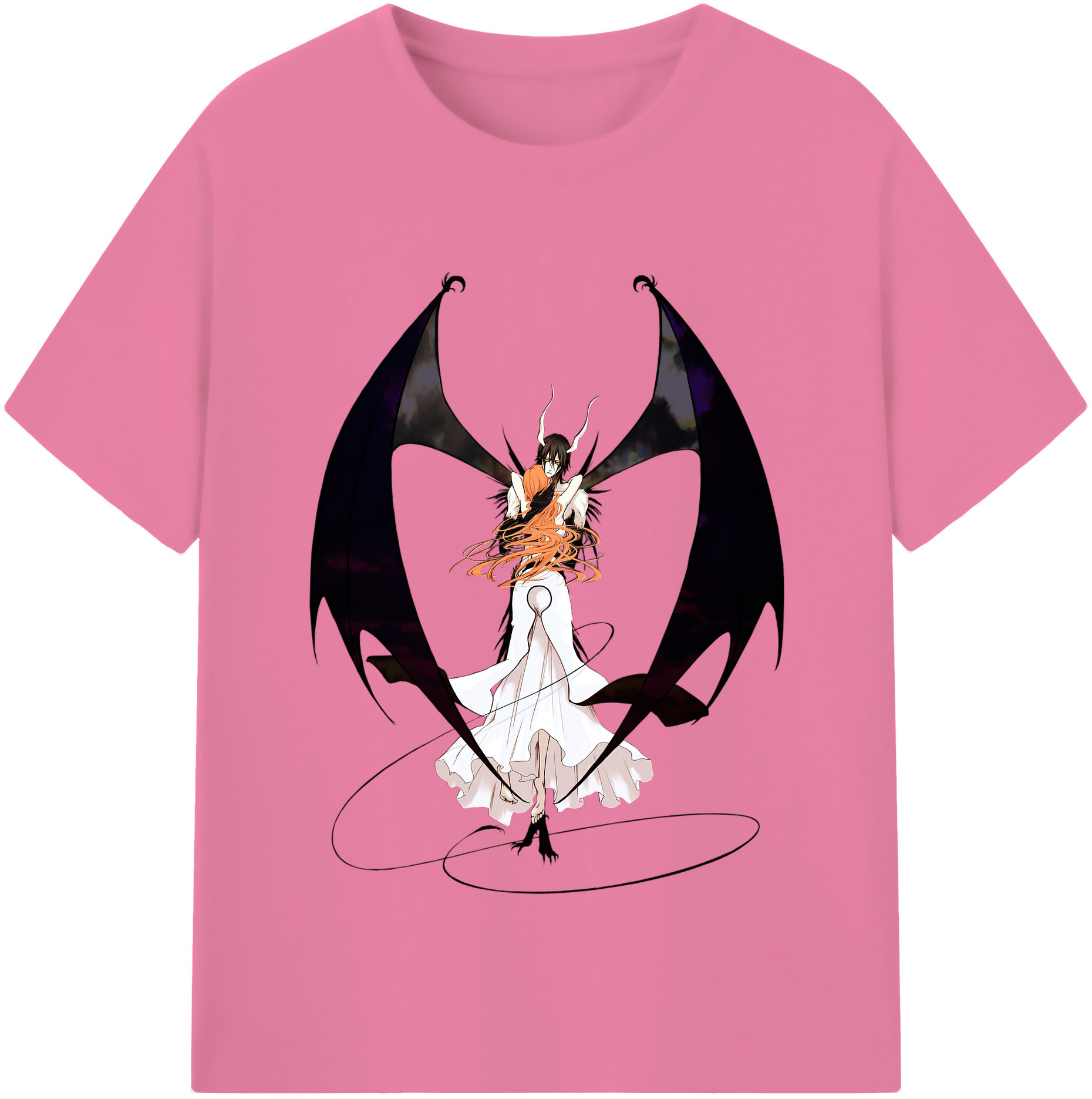 （画像用） ブリーチ ウルキオラ·シファー BLEACH Ulquiorra cifer 綿100％半袖Tシャツ（フロントプリント）